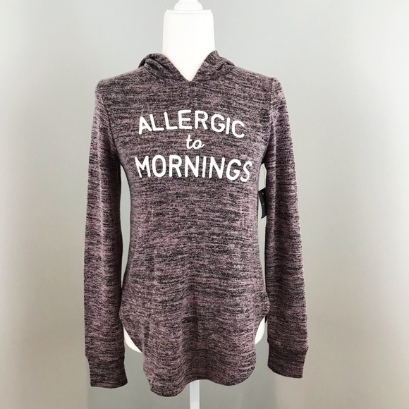 Grayson Threads Tops - ✂️CLEARANCE Allergic to Mornings Sweatshirt Hoodie